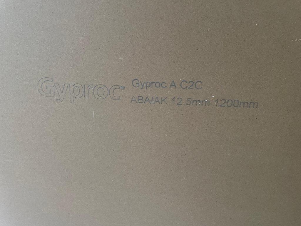 Gyproc A AK gipsplaten 12,5mm, Ophalen, Nieuw, Overige materialen, Minder dan 20 mm