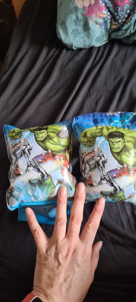 Zwembandje zwembandjes avengers hulk iron man Thor, Ophalen, Gebruikt