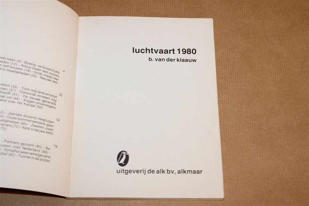 Luchtvaart 1980 — Vliegtuigen & Ontwikkeling Overzicht, Gebruikt, Schaalmodel, -, -