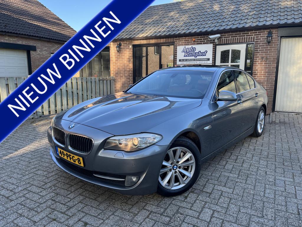 BMW 5 Serie 530d Executive Schuifdak Leer Trekhaak, Auto's, Automaat, Euro 5, Achterwielaandrijving, Gebruikt