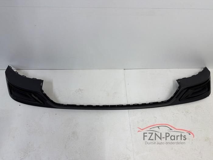 Audi Q8 4M S-Line Diffuser Achterbumper onderlip zwart, Ophalen of Verzenden, Gebruikt, Achter, Bumper