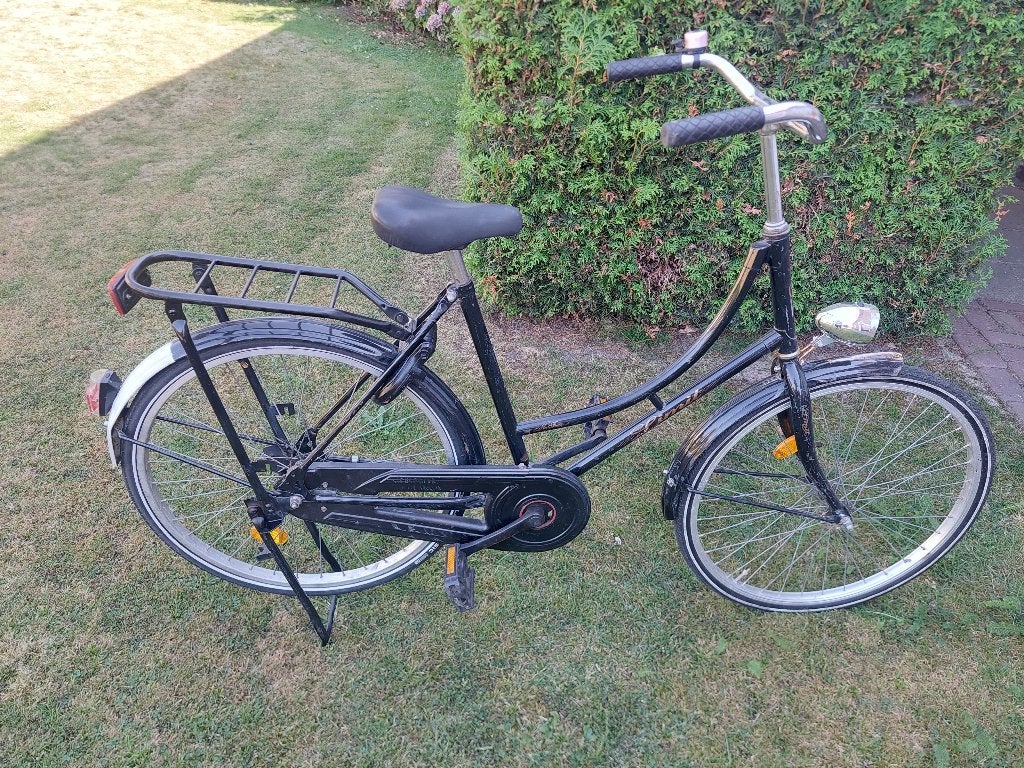 Omafiets  24 inch, Ophalen, Gebruikt, Terugtraprem, 20 inch of meer
