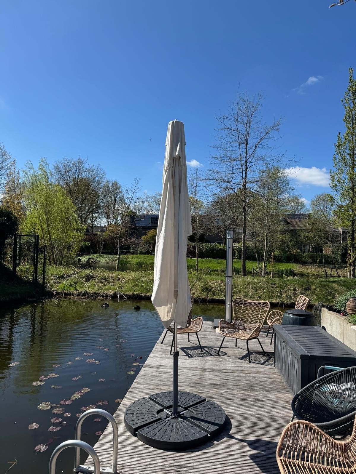 TUUCI Parasol rechthoekig, Ophalen, Zo goed als nieuw, Zweefparasol