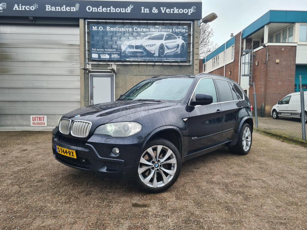 BMW X5 3.0 SD 210KW AUT 2008 Zwart M-Sport 7-Persoons, X5, 2993 cc, 255 €/maand, 7 stoelen
