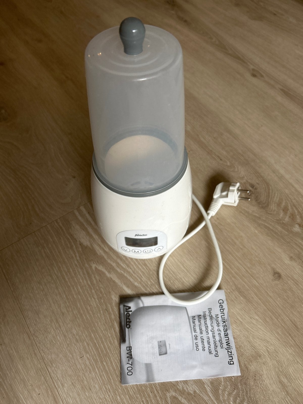 Alecto BW-700 Flessen- en potjesverwarmer, Ophalen of Verzenden, Gebruikt, Flessen- of potjesverwarmer, Alecto