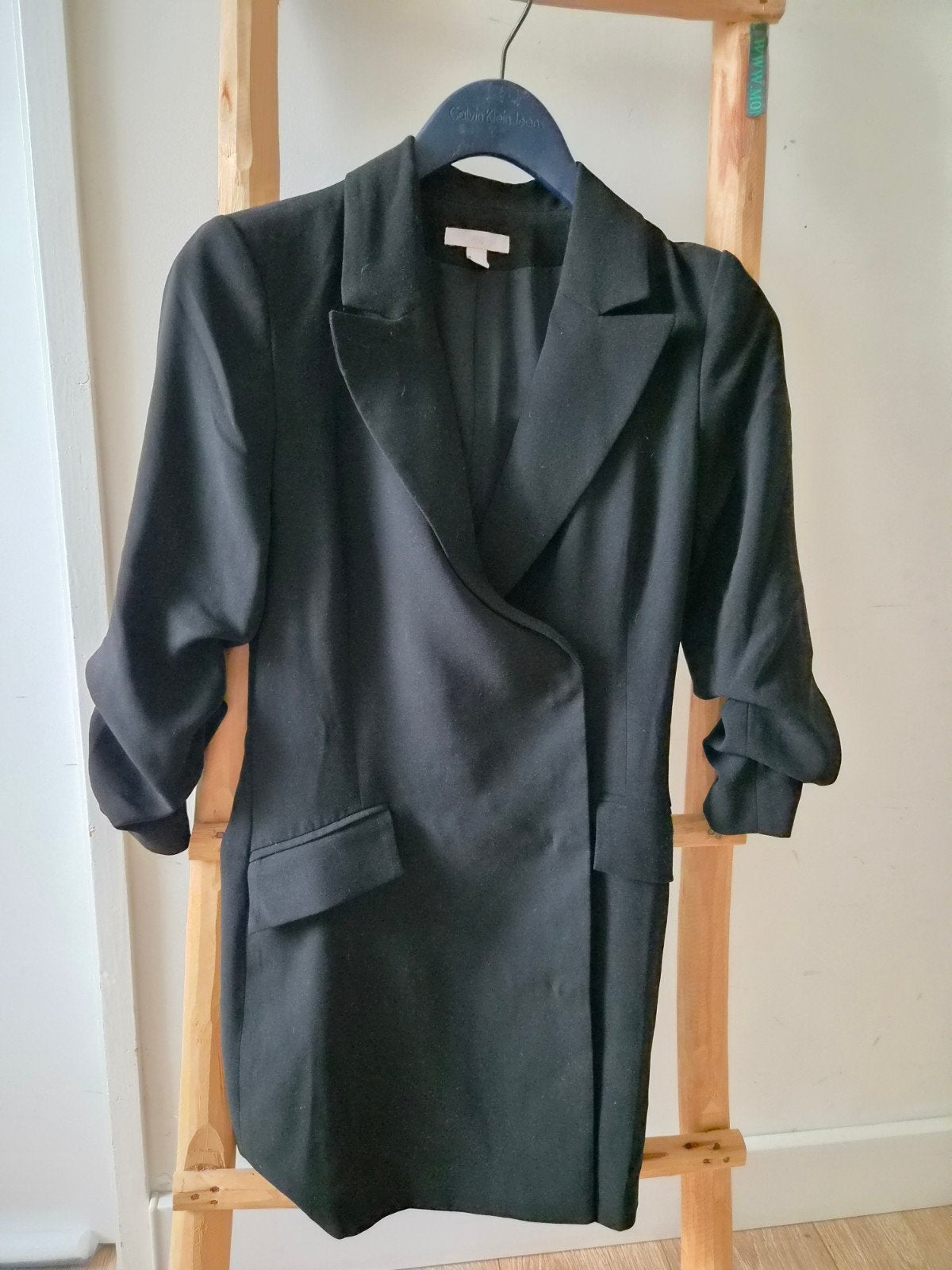 blazer dress, Kleding | Dames, H&M, Zwart, Ophalen of Verzenden, Zo goed als nieuw