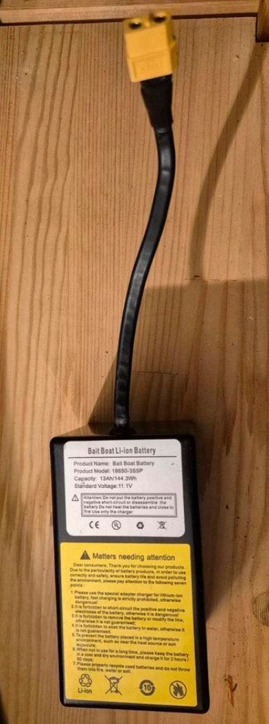 Baitstar XPERT voertboot accu zo goed als nieuw, Ophalen of Verzenden, Zo goed als nieuw, Overige typen