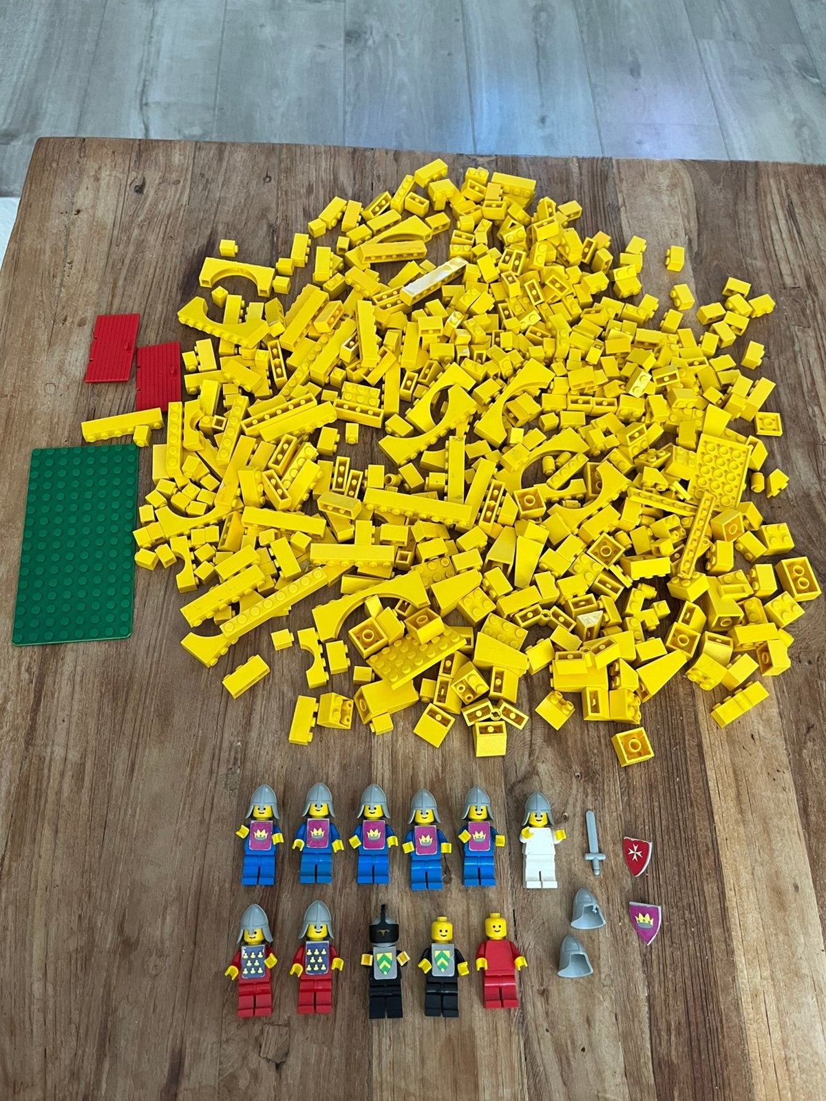 Lego minifigs/onderdelen voor set 375 Castle, Ophalen, Gebruikt, Losse stenen, Lego