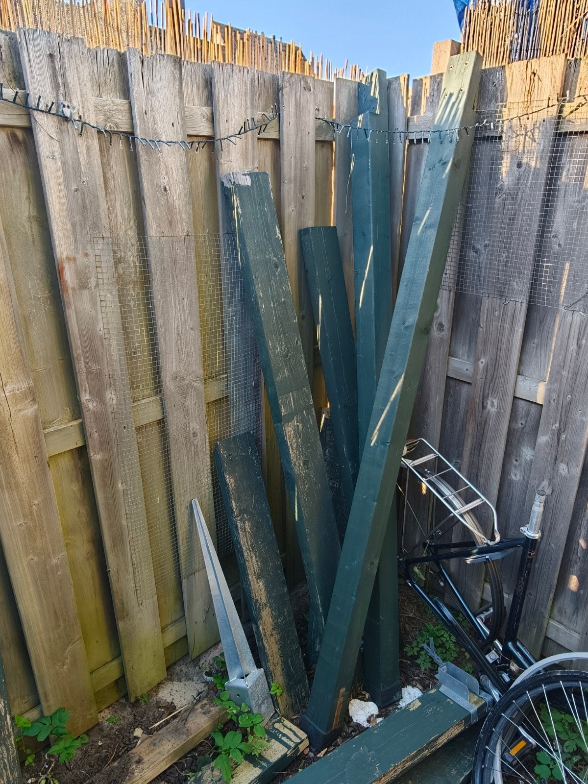 Oude houten planken en pallen., Ophalen, Hout, Minder dan 3 meter, 1 tot 2 meter