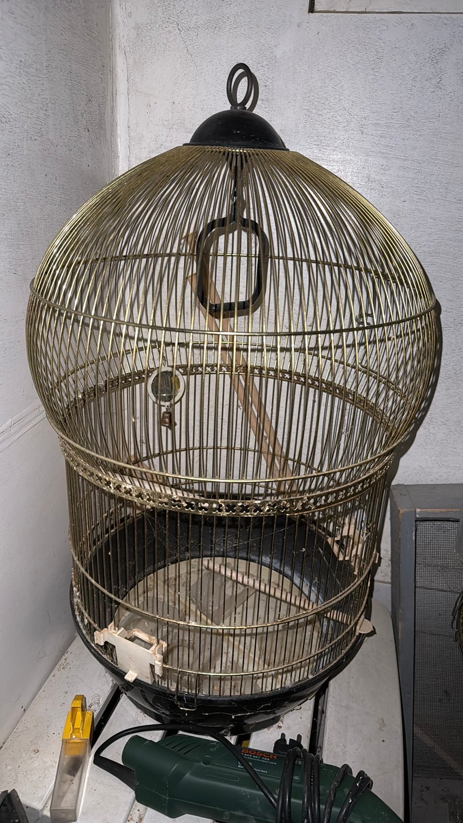 Vogelkooi, Ophalen, Zo goed als nieuw, Metaal, Vogelkooi
