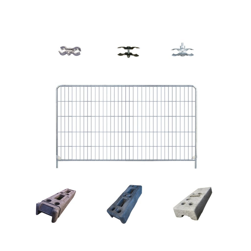 Bouwhek Set RT Standaard + Blokken & klemmen 30 / 60 stuks, Ophalen, Nieuw, IJzer