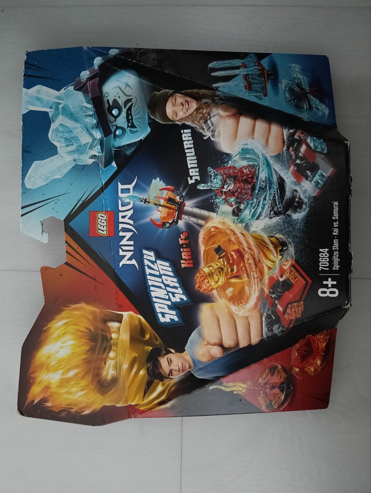 LEGO Ninjago Spinjitzu Slam - Kai vs. Samura, Lego, Inclusief instructies, Ophalen of Verzenden, Zo goed als nieuw