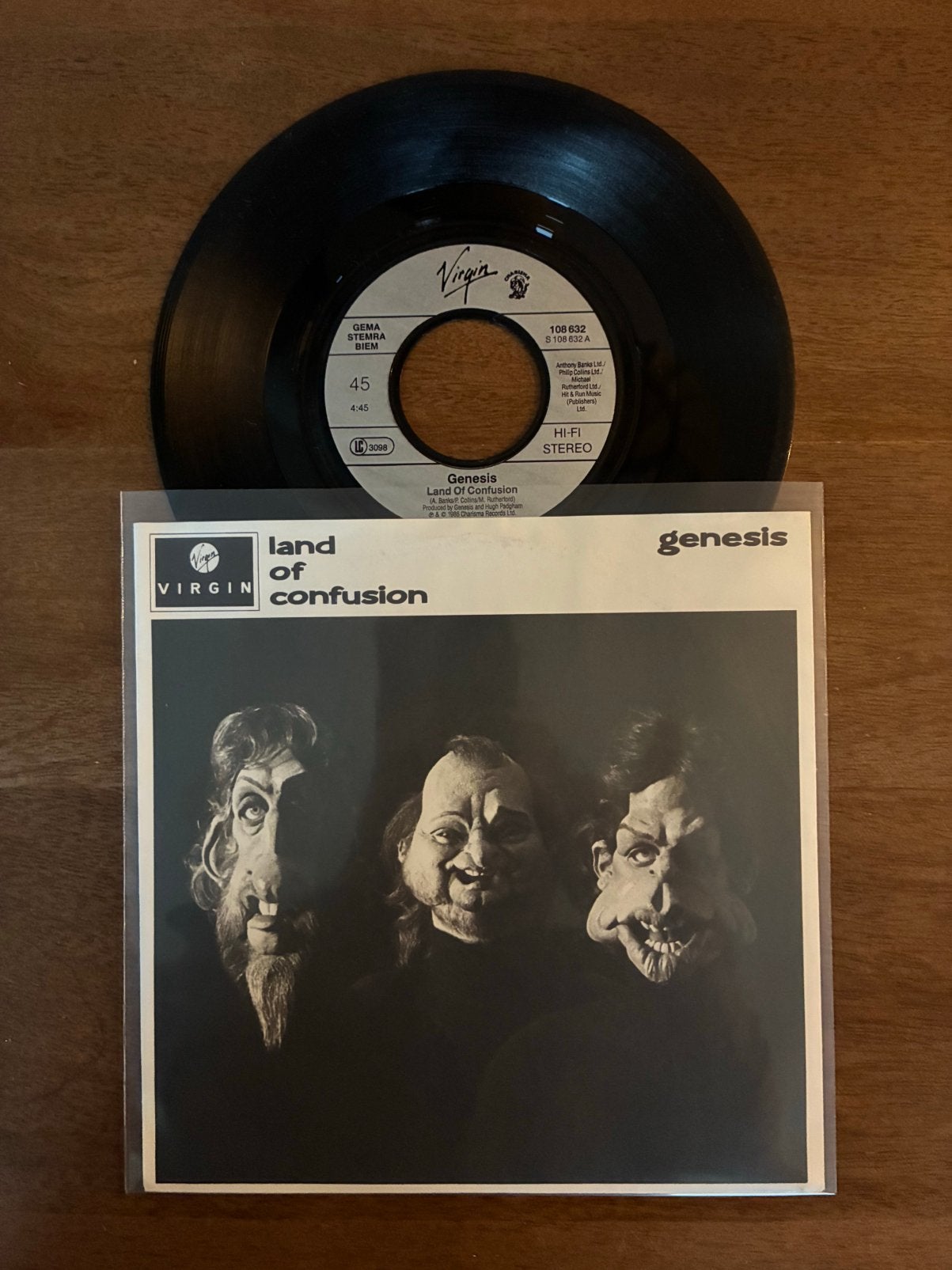 Genesis - Land of confusion, Ophalen of Verzenden, 7 inch