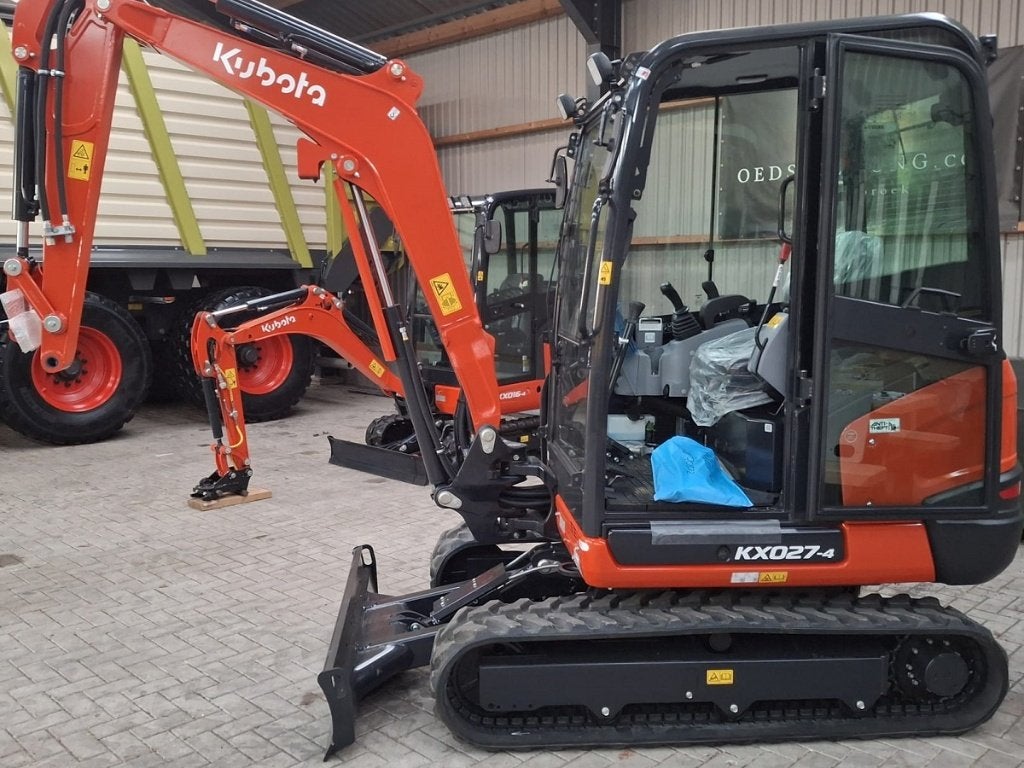 Kubota KX027-4 HI, minigraver, minikraan, BJ2025, Nieuw!, Ophalen, Nieuw