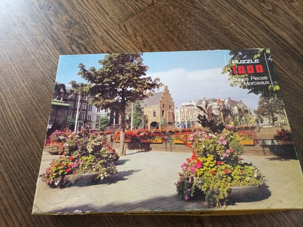 Puzzel 1000 stukjes, Ophalen of Verzenden, 500 t/m 1500 stukjes, Gebruikt, Legpuzzel