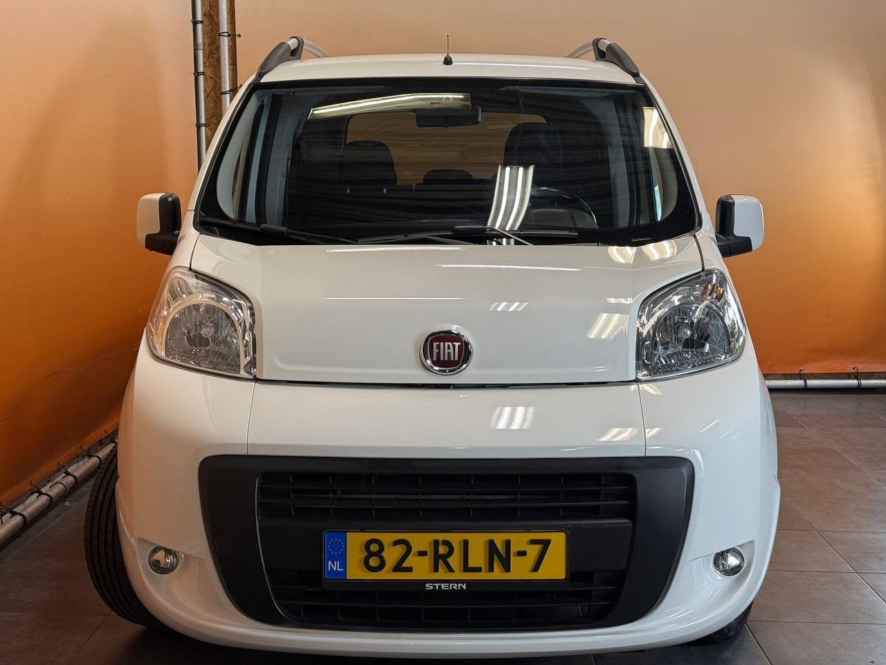 Fiat Qubo 1.4 Dynamic | lage km stand | roofrails | trekhaak, Auto's, Voorwielaandrijving, Dealer onderhouden, Stof, 4 cilinders
