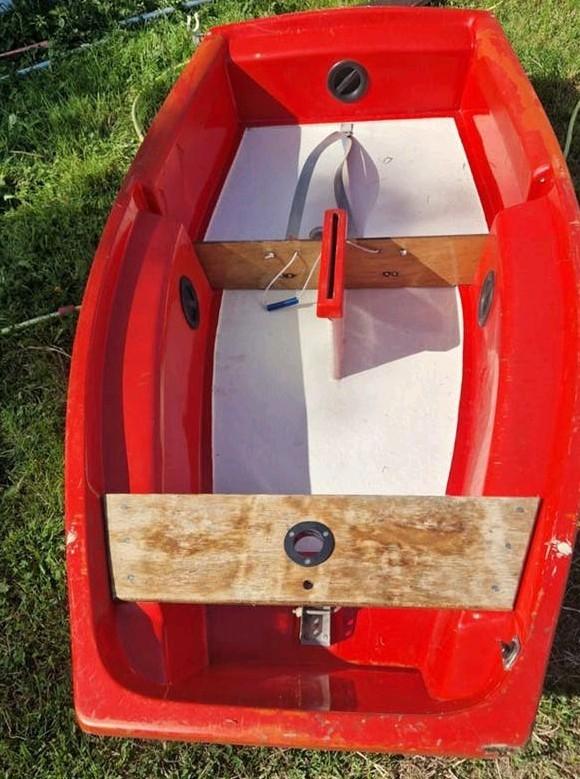 Roeiboot/zeilboot optimist, Ophalen of Verzenden, Gebruikt, Overige typen, Zeilboot
