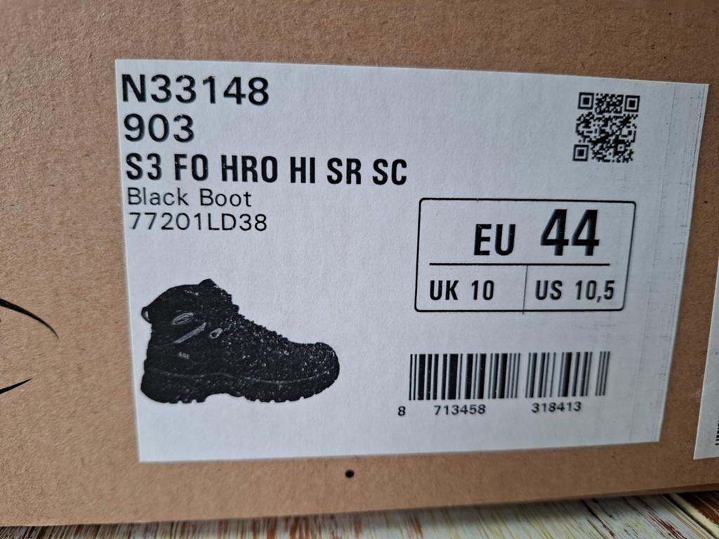 Grisport Veiligheidsschoenen Maat 44 Nieuw in Doos, Tuin en Terras, Werkkleding, Ophalen, Grisport, Heren, Schoenen