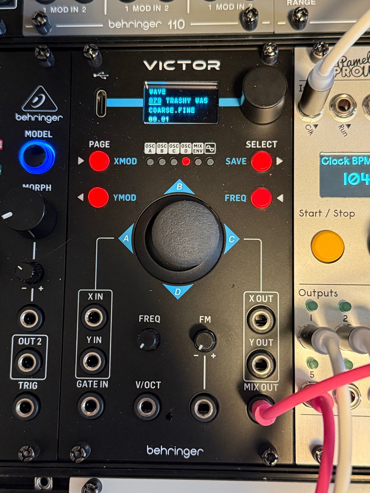 Behringer Victor Eurorack Module - Zo goed als nieuw, Ophalen of Verzenden, Zo goed als nieuw, Overige aantallen, Overige merken