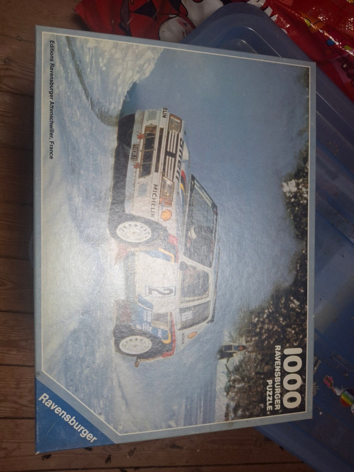 Puzzel Peugeot 205 Turbo 16, Ophalen of Verzenden, 500 t/m 1500 stukjes, Zo goed als nieuw, Legpuzzel