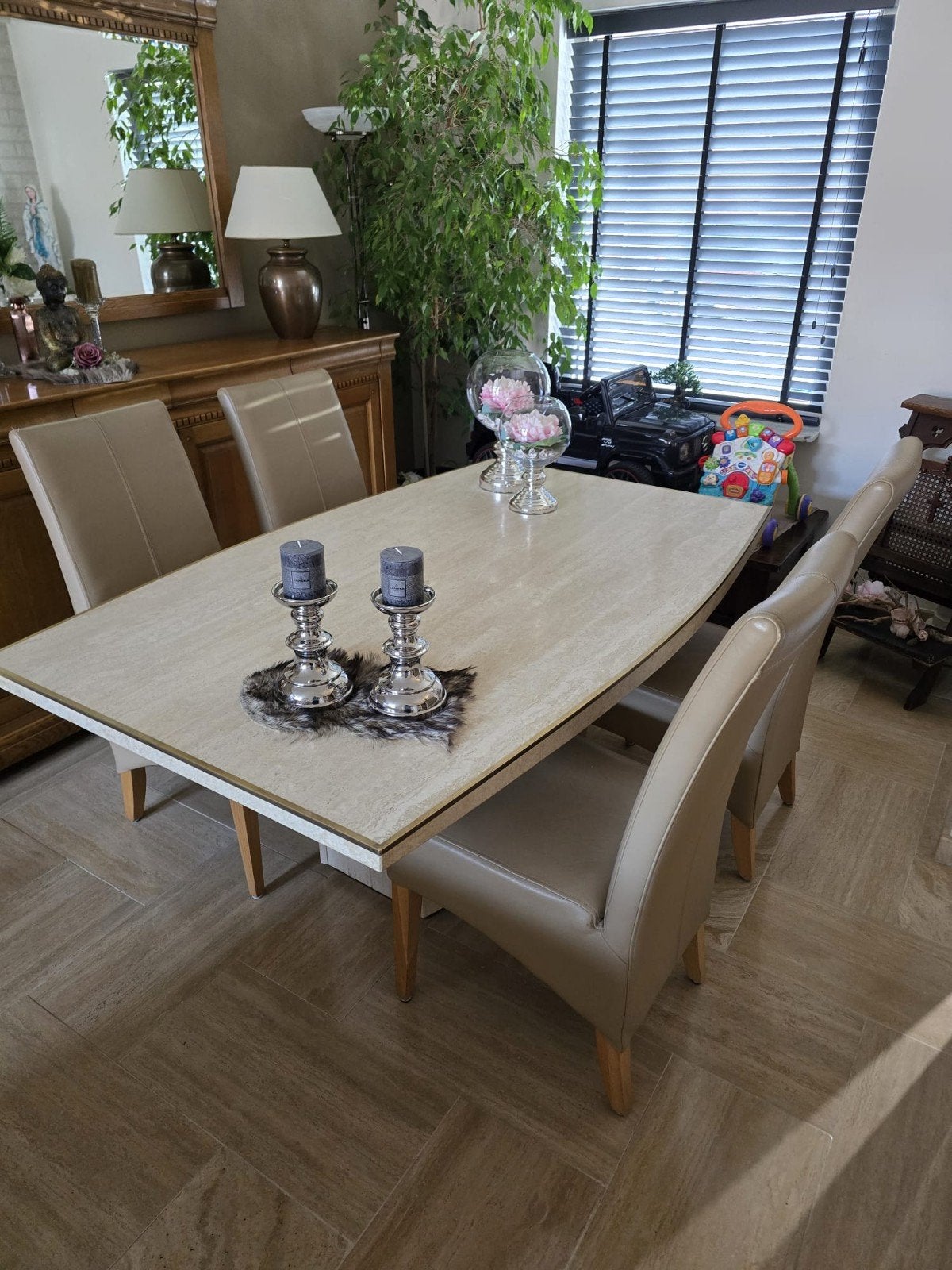Design tafel van Jean Charles!, Overige materialen, 200 cm of meer, Zo goed als nieuw, 75 – 100