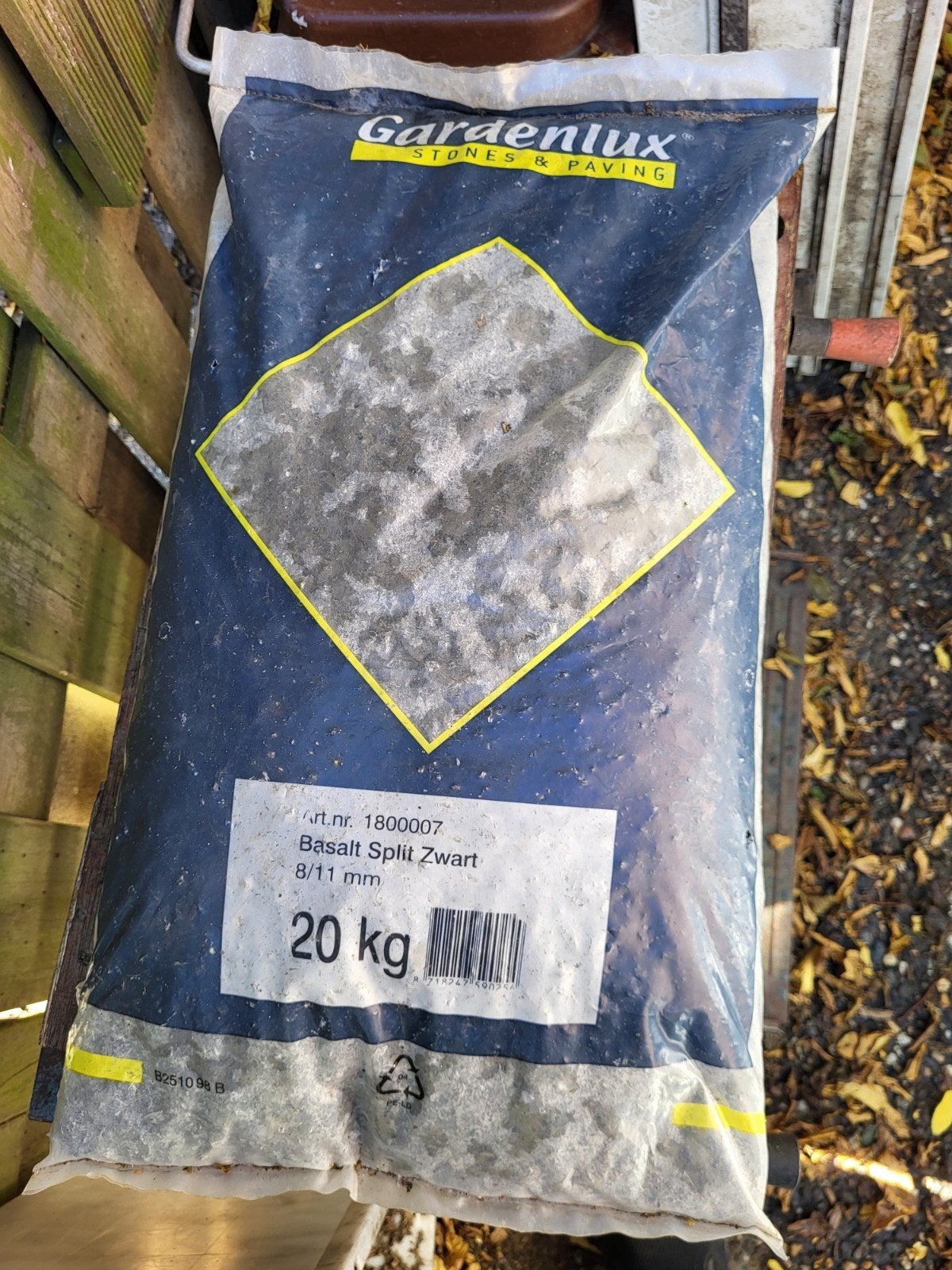 20 kg basaltsplit, Ophalen, Nieuw