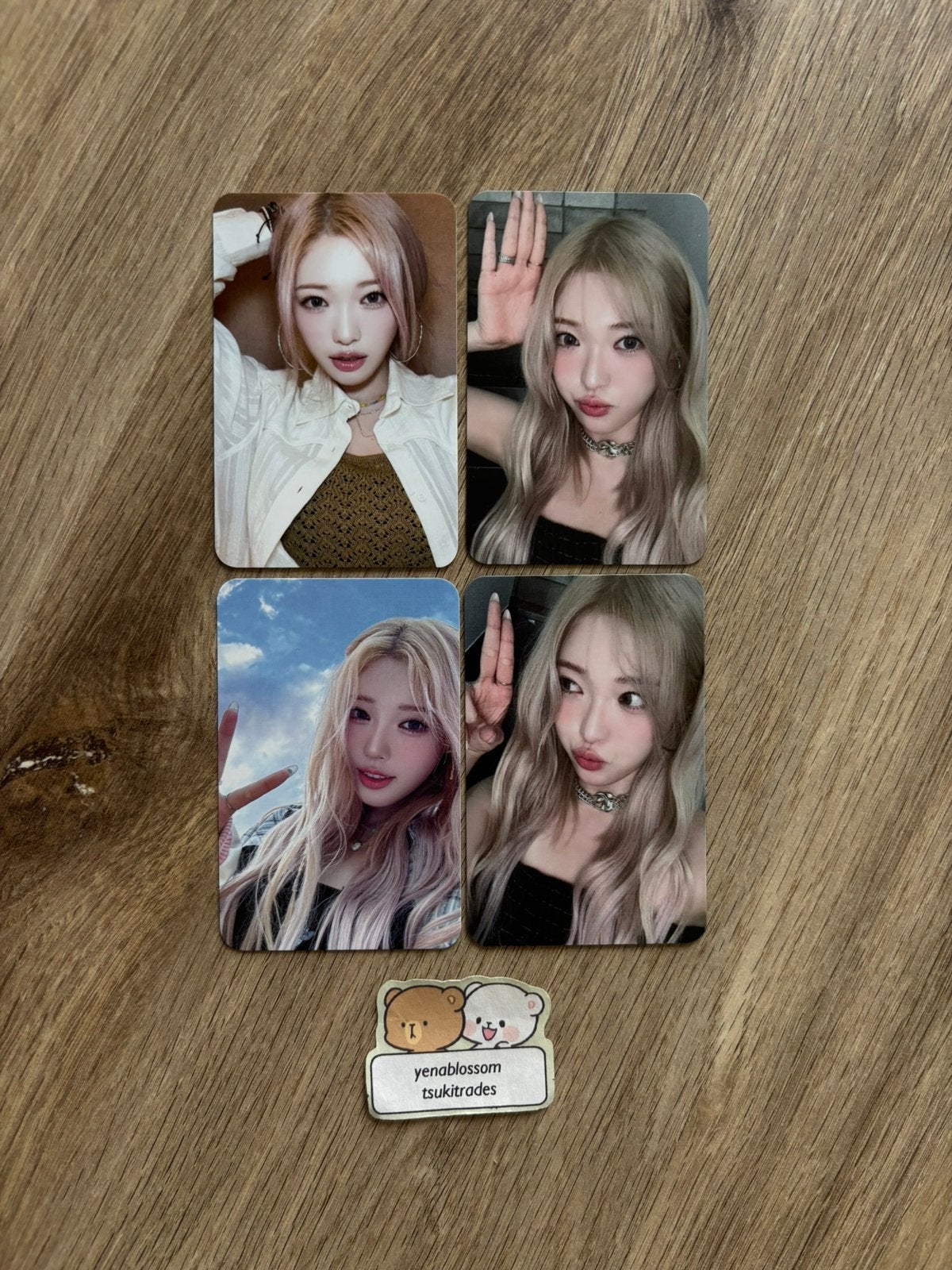 billlie haram appendix album photocard set kpop k.pop, Ophalen of Verzenden, Zo goed als nieuw, Foto of Kaart