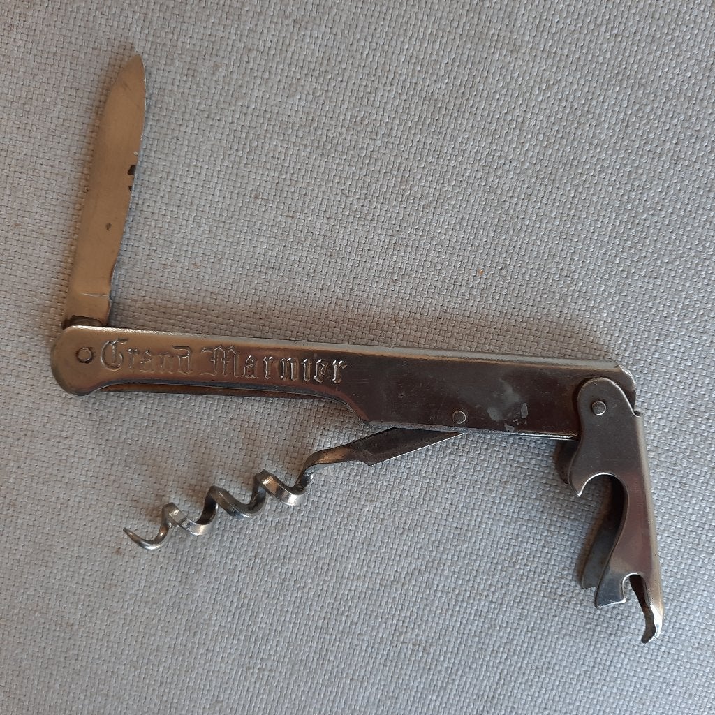 Grand Marnier Kurkentrekker Wijnopener Kelnermes Flesopener, Ophalen of Verzenden