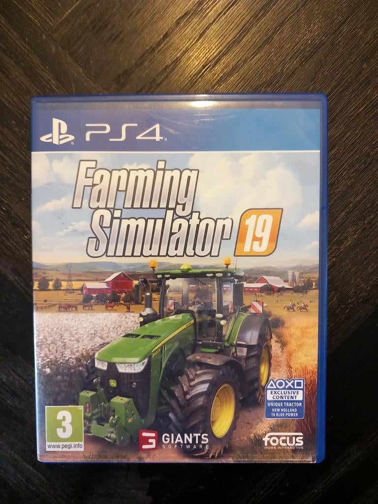 Farming Simulator 19 PS4 - Zo goed als nieuw, Online, Support@focus-home.com, 1 speler, Ophalen of Verzenden