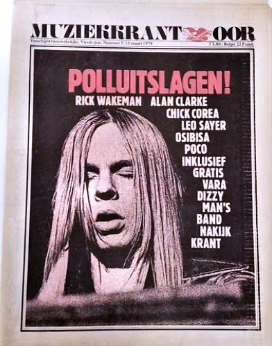 oor nr.5 *1974*- rick wakeman (yes) cover, Ophalen of Verzenden, Gelezen, Muziek, Film of Tv