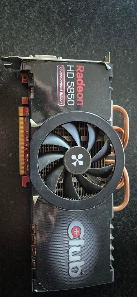 RADEON HD5850 CLUB Grafische Kaart, Gebruikt, AMD, HDMI, Ophalen of Verzenden