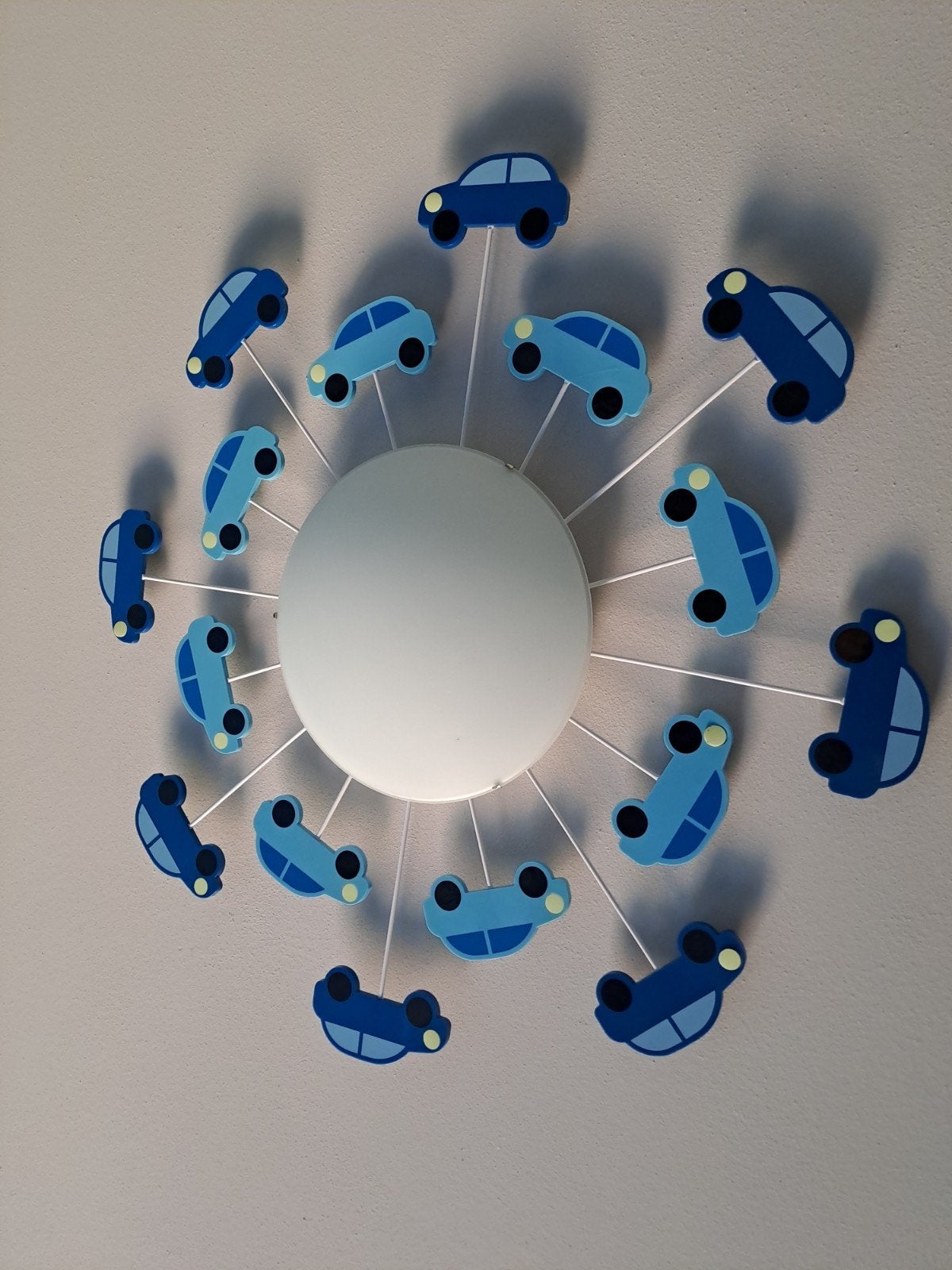 Plafondlamp kinderkamer met auto's, Ophalen of Verzenden