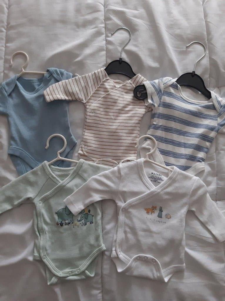 ZGAN prematuur rompertjes 1,50 per stuk Mt 44-46-48, Ophalen of Verzenden, Zo goed als nieuw, Jongetje, Nacht- of Onderkleding