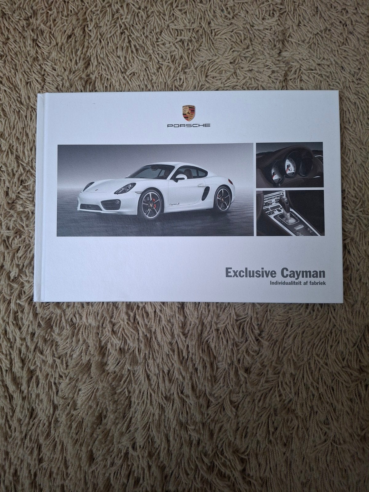 autofolder Porsche Cayman, Verzenden, Porsche