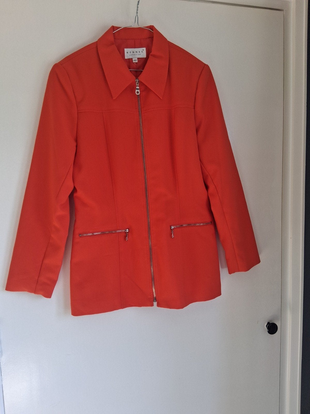 Oranje Hennes Collection Jasje Maat 42, Kleding | Dames, Maat 42/44 (L), Oranje, Ophalen of Verzenden, Zo goed als nieuw