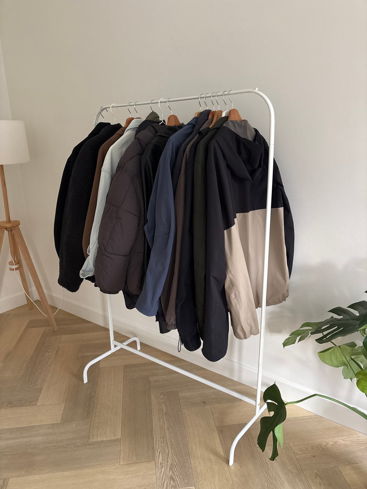 IKEA wit kledingrek, Ophalen of Verzenden, Gebruikt