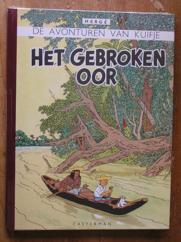 Kuifje - 05_HC_F_Het gebroken oor [ISBN 90--303-2915-7], Boeken, Stripboeken, Eén stripboek, Ophalen of Verzenden, Zo goed als nieuw