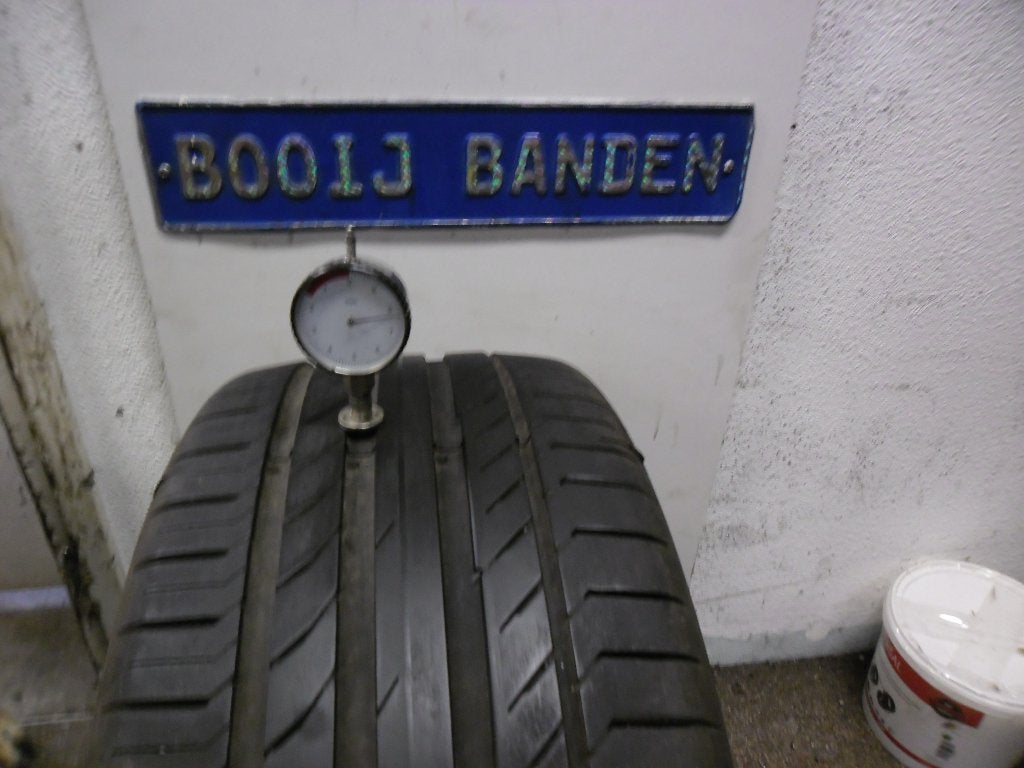 255 40 20 demobanden continental sportcontact 5 met 7,7 mm, 255 mm, Banden en Velgen, Ophalen of Verzenden, 20 inch