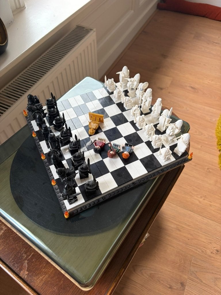 Harry potter schaakspel : LEGO 76392 Hogwarts Wizard's snape, Lego, Harry Potter, Ophalen of Verzenden, Zo goed als nieuw