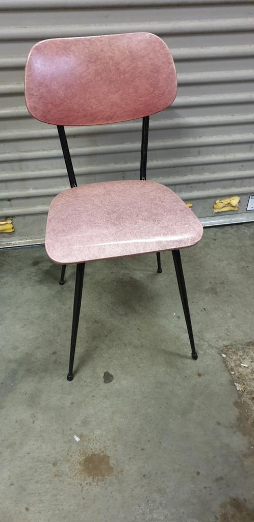 stoel design retro metaal, Ophalen of Verzenden