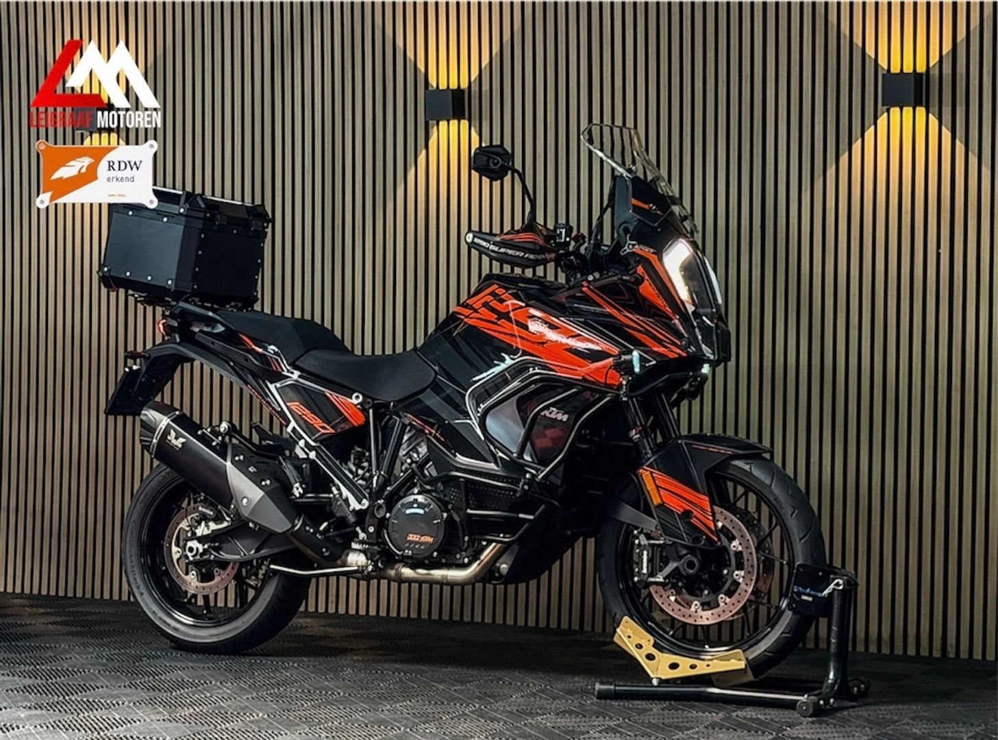 KTM 1290 SUPER ADVENTURE S - Alle opties - Mistlampen-Custom, Motoren, 2 cilinders, KTM, Bedrijf, Meer dan 35 kW