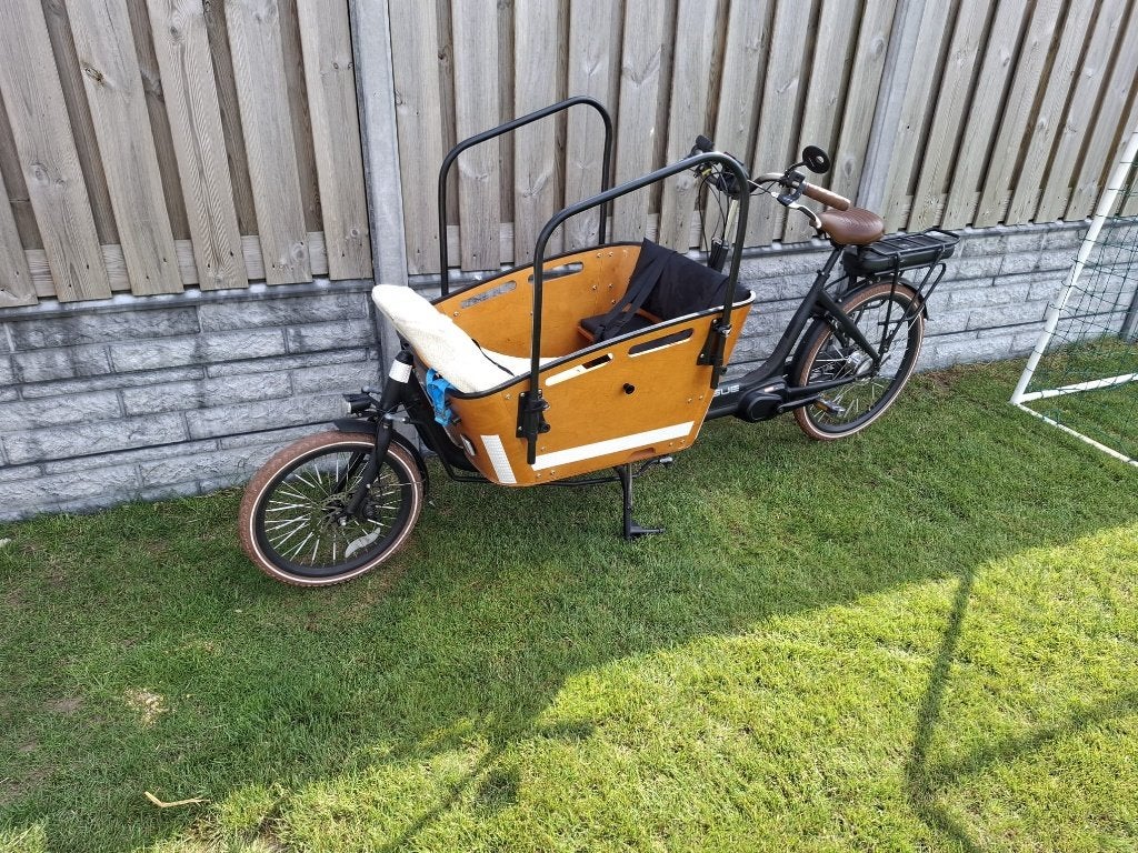 Bakfiets Vogue, 4 kinderen of meer, Gebruikt, Huif, Ophalen