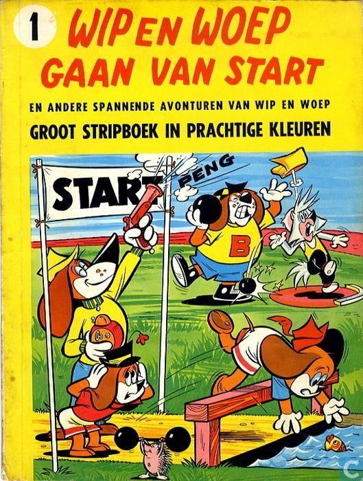 ns-wip en woep-6 stuks-goede staat-losse verkoop, Boeken, Stripboeken, Eén stripboek, Ophalen of Verzenden, Zo goed als nieuw