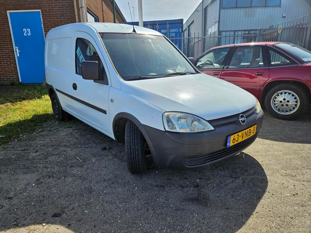 Opel combo 1.3 CDTI 2008, Auto's, Bestelauto's, Voorwielaandrijving, Stof, Zwart, Wit