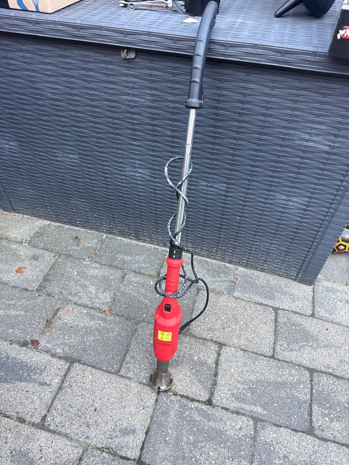 Elektrische onkruidborstel - Perfect voor terrassen, Ophalen, Gebruikt, Minder dan 10 cm, Elektrisch