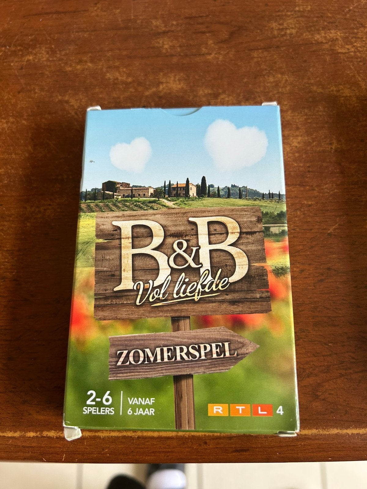 Spel b& b met kaarten, Verzamelen, Ophalen of Verzenden, Zo goed als nieuw, Speelkaart(en)