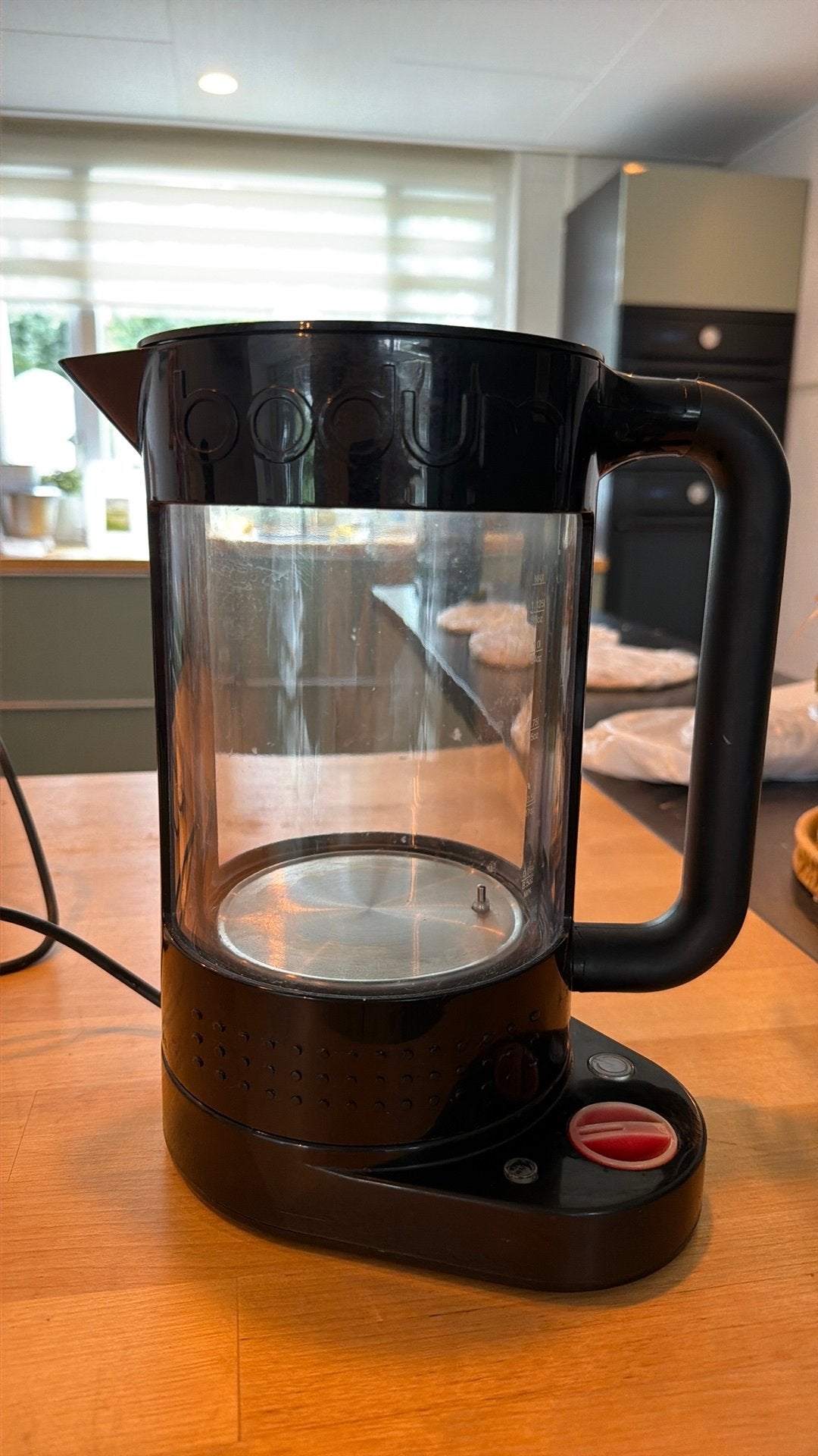 Bodum waterkoker, 1 tot 2 liter, Ophalen, Gebruikt