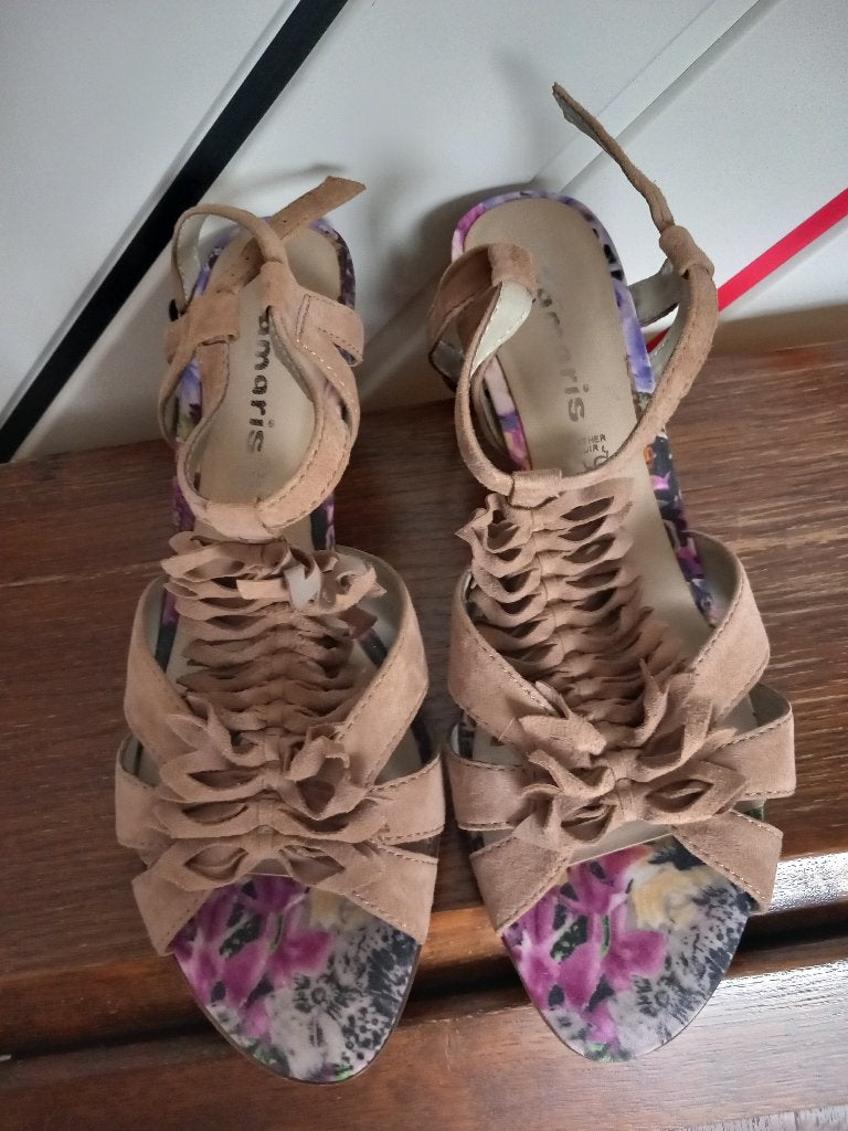 Zomerschoenen Tamaris 2, Overige kleuren, Nieuw, Schoenen met hoge hakken, Ophalen