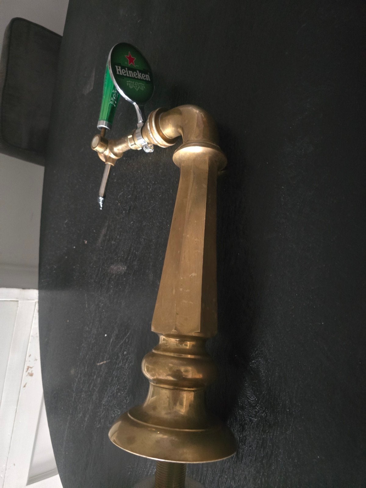 Vintage Heineken Bier Tapkraan - Messing, Ophalen of Verzenden