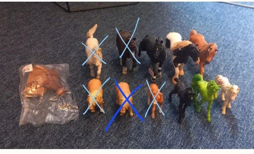 schleich paarden, Ophalen of Verzenden, Zo goed als nieuw, Paard, Beeldje of Figuurtje